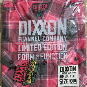 DIXXON FLANNEL X SHREDDY 3.0 BNIB bag never opened. Size XL